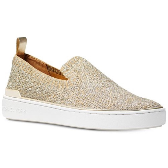 MICHAEL Michael Kors Shoes - MICHAEL Michael Kors Skyler Metalic Sneakers